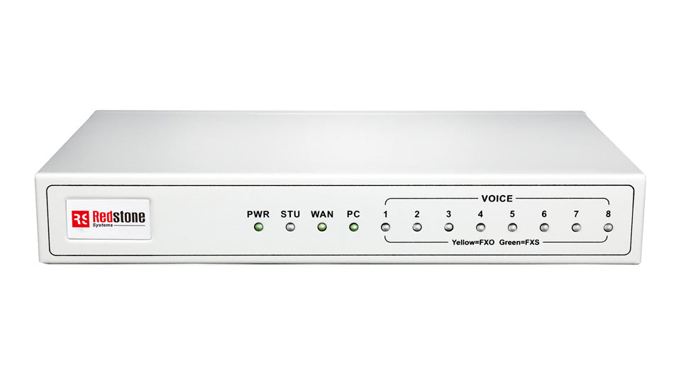 Redstone RGW8-8S Port Analog VoIP Gateway