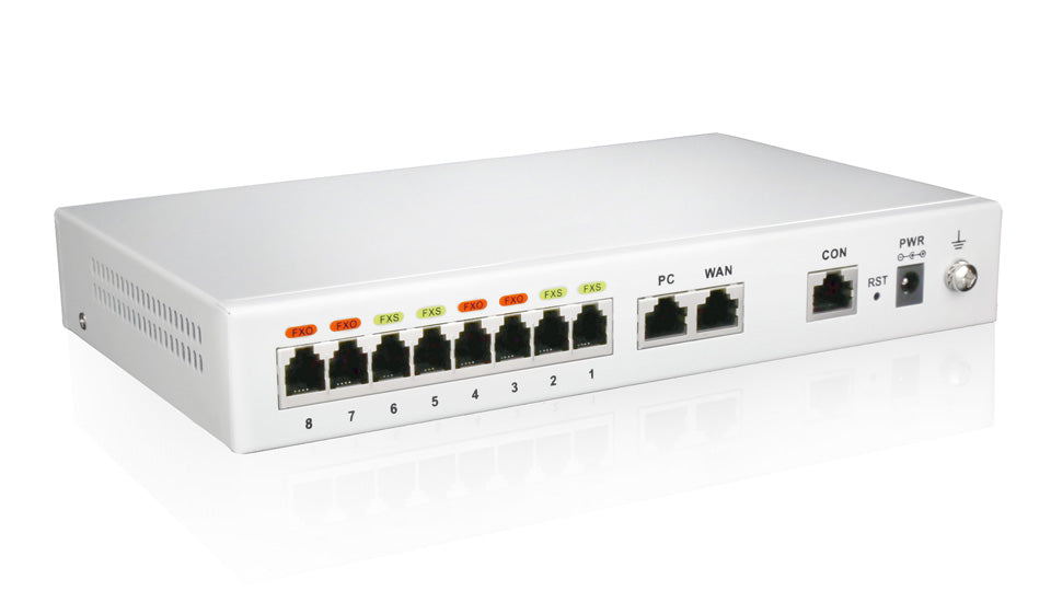 Redstone RGW8-8S Port Analog VoIP Gateway