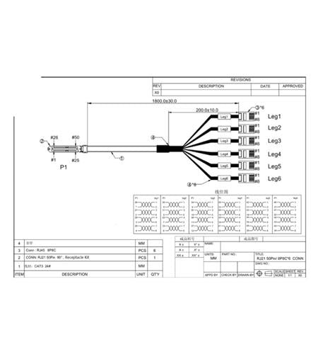 RED-RJ45-RJ21