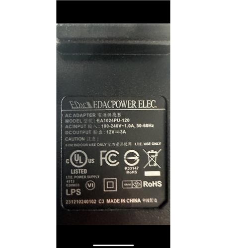EDGE-2900A-PWBK-US-S