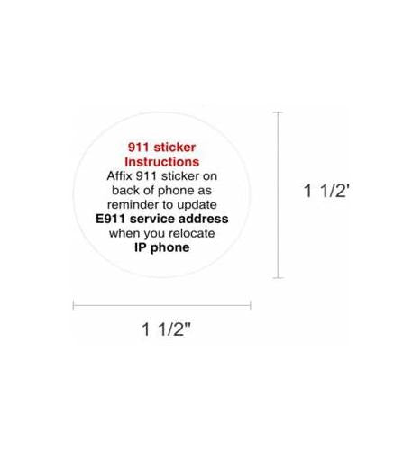 E911-STICKER